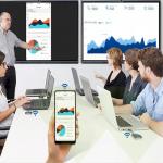 4K Smart Interactive Flat Panel DP Conference LCD Capacitive Touchscreen