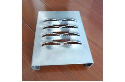 China Aluminum Perforated Metal Sheet With GratingPunched Hole 14mm supplier