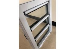 China Modern Adjustable Louver Glass Window Customizable Aluminum Alloy Frame Window supplier