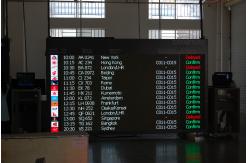 China P10mm LED Airport Flight Display Board Navigation Board Terminal supplier