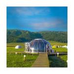 Durable Lightweight 6m Geodesic Dome Thickness 3.5mm Dome Igloo Tent for sale