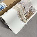 Water Based Inkjet Matte Polyester Canvas Rolls For HP Designjet Printers