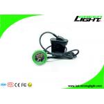 Anti Explosive 12000lux Led Miner Cap Lamp Silicone Button Corded Cap Lamp Color Logo Customized 18hrs Working Time for sale