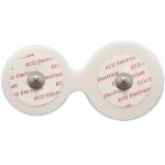 PE Foam Double Round Radiolucent Ecg Chest Electrode for sale