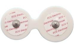 China PE Foam Double Round Radiolucent Ecg Chest Electrode supplier