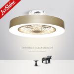 5 PC Blades Indoor Dimmable LED Ceiling Fan With Remote Control Switch