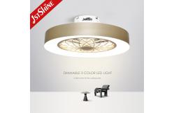China 5 PC Blades Indoor Dimmable LED Ceiling Fan With Remote Control Switch supplier