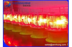 China 3W Power Solar Obstruction Light Recyclable Batteries For Towers / High Building supplier
