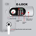 Thick Steel Safe Box Fire Resistant Safe UL Fire Rating120mins Fire Rated Safe