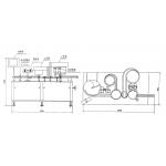 1000ml 4800BPH Piston Pump Volumetric Bottle Filling Machine