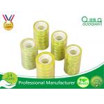 Acrylic Glue Waterproof Transparent Colored Shipping Tape Printed Company Logo for sale