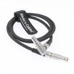 Teradek ARRI Alexa Camera Arri Power Cable 2 Pin Right Angle To Straight 50cm Length for sale