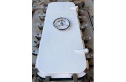 China Aluminum Alloy Weathertight Watertight Marine Hatch Door With Window Single Handle supplier