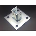 Wholesale Zinc Plated Customized Strut Channel Post Base for sale