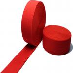 Knitted 3cm Nylon Elastic Webbing Red Braided Loop Watch Band