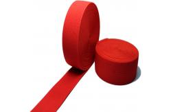 China Knitted 3cm Nylon Elastic Webbing Red Braided Loop Watch Band supplier