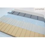 High Strength Terracotta Panels Ceramic , Lined / Grooved / Flat Exterior Wall Cladding for sale