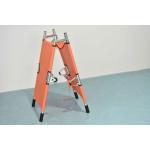 Foldable Two Fold Stretcher Aluminum for Medical Emergency with Patient Holding Strap