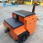 20 Ton Hand-pull Electric Tractor Electric Battery Hand Truck Mini Tow Electric Walkie Tractor for sale