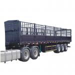 FUWA Axle Fence High Side Wall Semi Trailer With JOST 3.5 Kingpin for sale