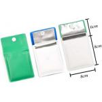 Compact Fireproof Portable Pocket Ashtray Ash Pouch 75*83mm