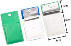 China Compact Fireproof Portable Pocket Ashtray Ash Pouch 75*83mm supplier