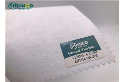 China Cut Away 100% Polyester Embroidery Backing Fabric 100cm Width Extra White supplier