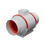 Enhanced Toilet Ventilation With Plastic Mixed-Flow Inline Duct Fans For Efficient Extraction And Exhaust for sale