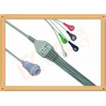 NEC 16 Pin Ecg Snap Connector Cable AHA Cable 5 Leads Compatible For 3M12 for sale