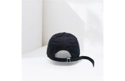 China 6 Panels Sports Dad Hats With Long Strap Back Closure supplier