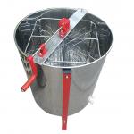 4 frame stainless steel manual honey extractor with inner baskets can be turned around two directions for sale