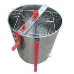 4 Frame Stainless Steel Manual Honey Extractor With Inner Baskets Extract Honey From Honeycomb In Two Directions for sale
