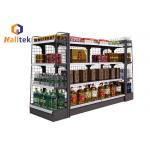 Anti Corrosion Grocery Store Display Racks Shelves For General Store Supermarket for sale