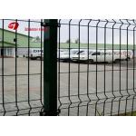 Security Green Powser Coating Wire Mesh Fence Panels For Residential for sale
