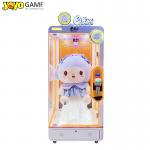 Cheap Amusement Park Coin Operated Skill Magic Cut 3 Win Arcade Gift Vending Game Machine with bill acceptor for sale