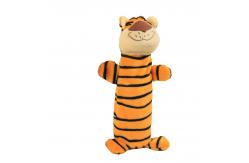 China Smile Lion Plush Pet Toys Environmentally Friendly PP Cotton Material supplier