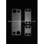 14 Mm Customized Vertical Stroke Heat Transfer Fins By Radiator Fin Machine