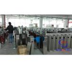 China IR Sensor Flap Barrier Turnstile High Security Full Auto Servo Motor For Airport for sale