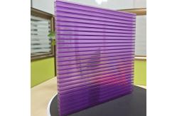 China 10mm 2.1m*5.8m Purple Polycarbonate Sheets  Four-Layer Structure supplier