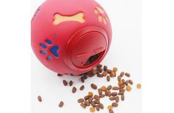 China Diameter 7.5cm Pet Chew Toys Rubber Puppies Teething Training Toy supplier