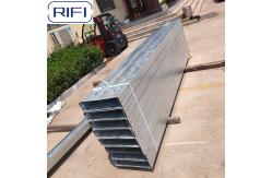 China Electrical Metallic Solid Cable Tray Ducting Cable Trunking 50MM height With ISO Certificate supplier