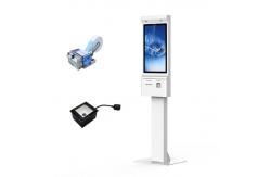China 32 Inch Fast Food Self Service Kiosk Touch Screen With 80mm Thermal Printer supplier