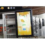 Auto Coin Operated Freshly Squeezed Orange Juice Vending Machine Refrigeration System