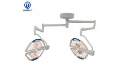 China Operating Room Specialized Medical Equipment Surgery Double Lamps LED Shadowless Operating Light ECOP001 supplier