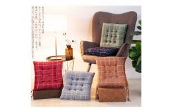 China Cotton Filling Plush Chair Cushions High Elasticity Skin Friendly 40 - 50CM supplier