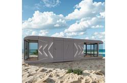 China Customizable Modular Capsule House Hotel With 1 Bedroom 1 Bathroom 1 Living Room supplier