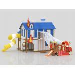 100kg - 500kg Interactive Playground Equipment Fiberglass commercial quality playground equipment for sale
