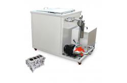 China Cylinder Head Cleaning Industrial Ultrasonic Parts Cleaner With Filtration System supplier