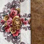Anti Pilling Metallic Digital Print Fabric Printed FDY Velvet Abrasion Resistant for sale