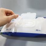 Global Agents Unscent Presaturated Cleanroom Wipes Nonwoven 40pcs Water Wet Wipes for sale